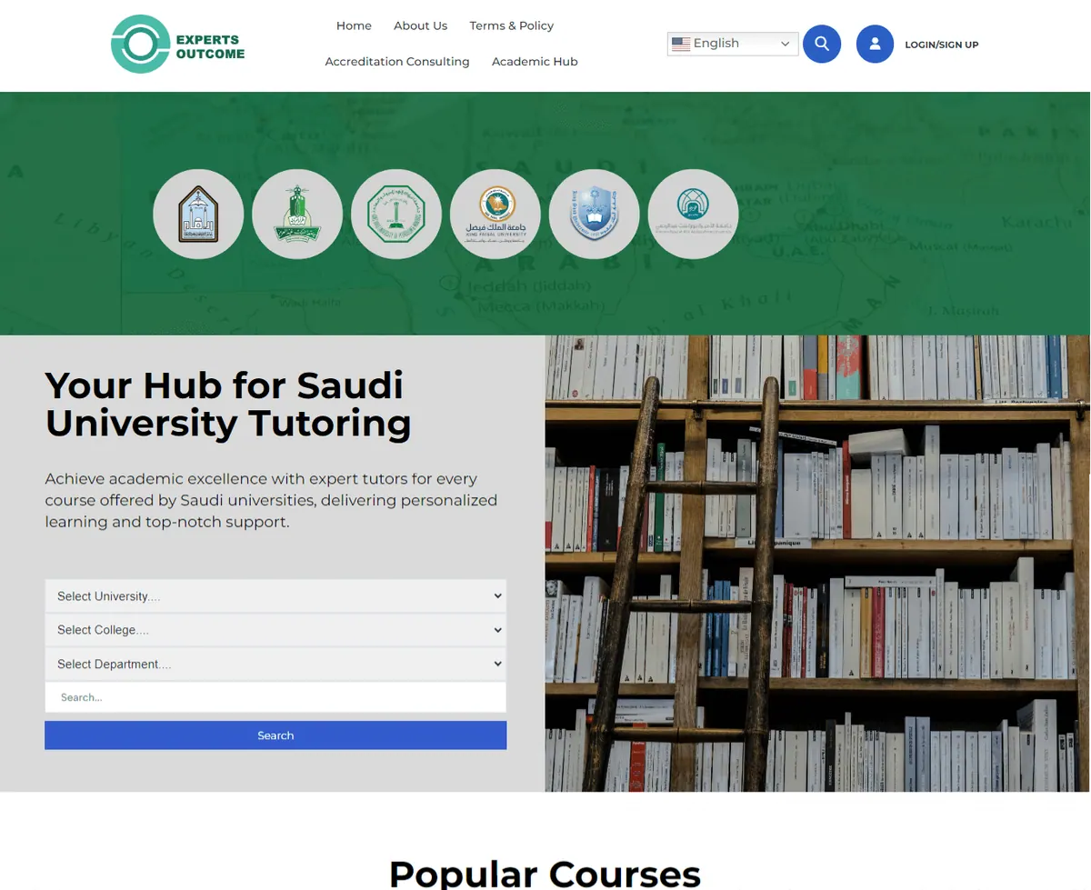 Experts Outcome Tutoring - online courses platform