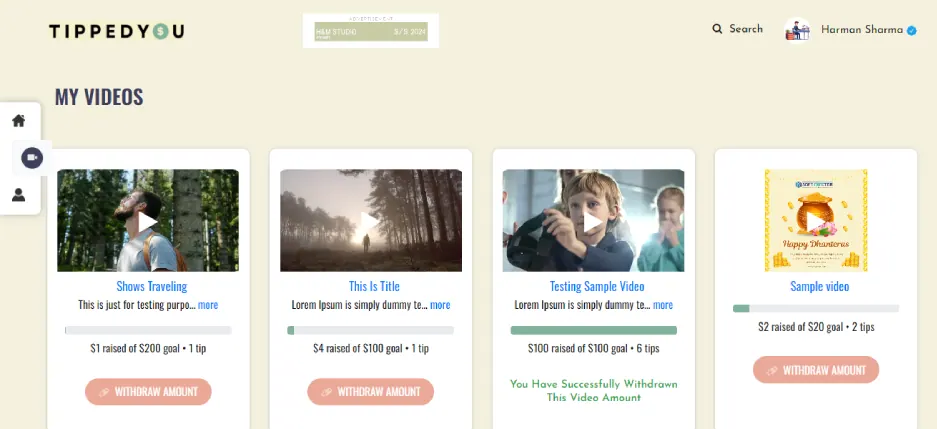 TippedYou project screenshot 3