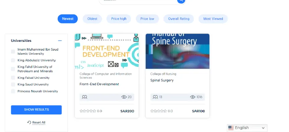 Experts Outcome project screenshot 2